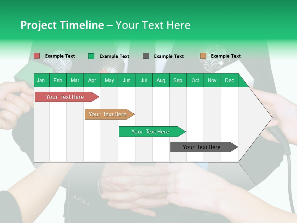 Broadcast Reportage Recording PowerPoint Template
