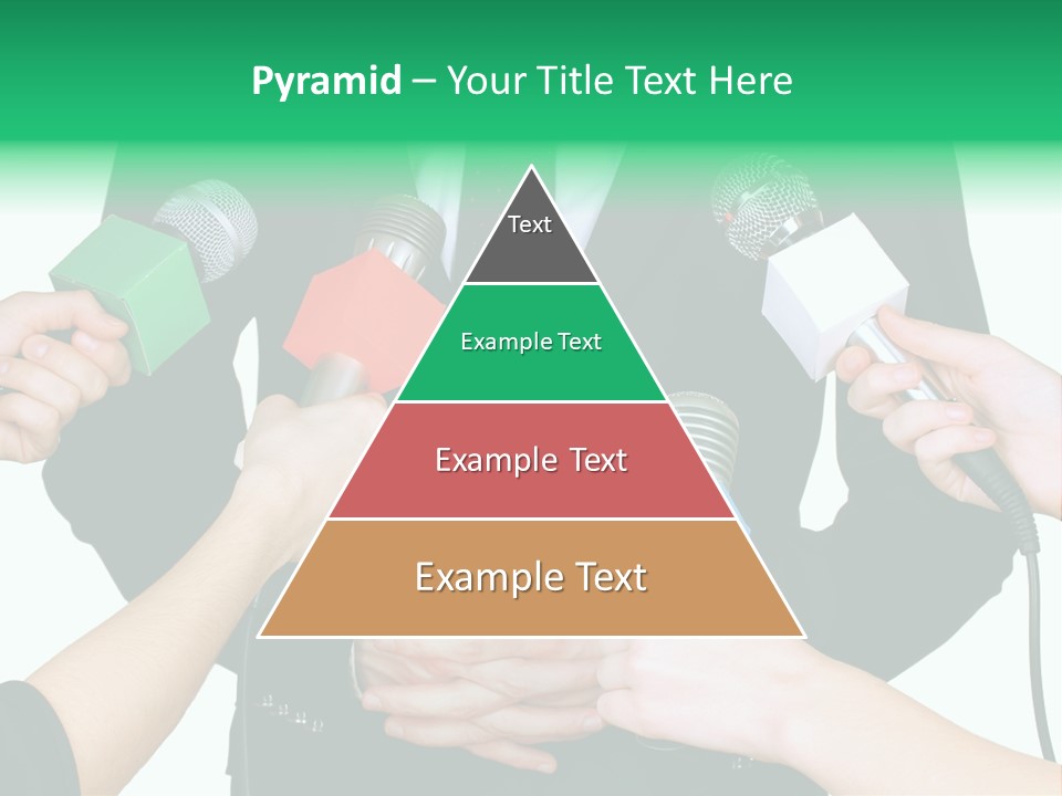 Broadcast Reportage Recording PowerPoint Template