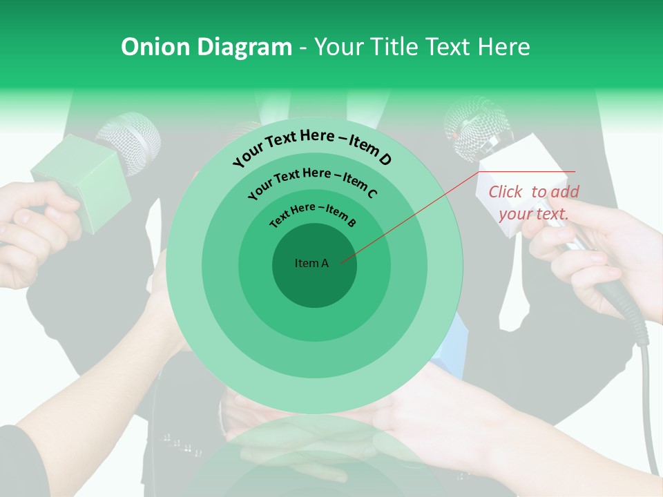 Broadcast Reportage Recording PowerPoint Template