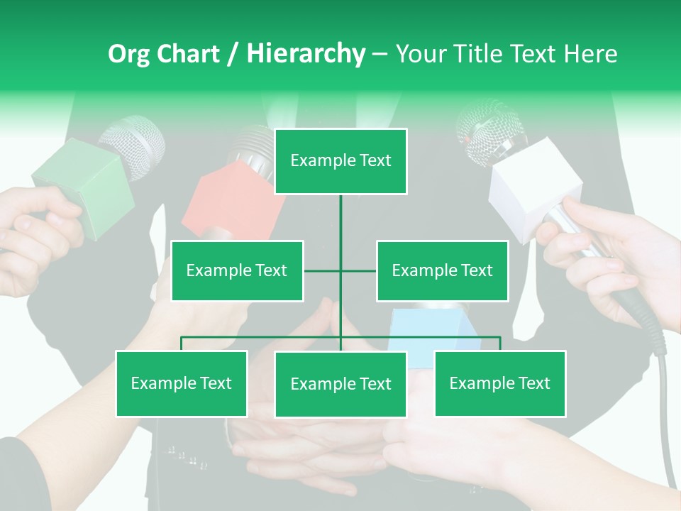 Broadcast Reportage Recording PowerPoint Template