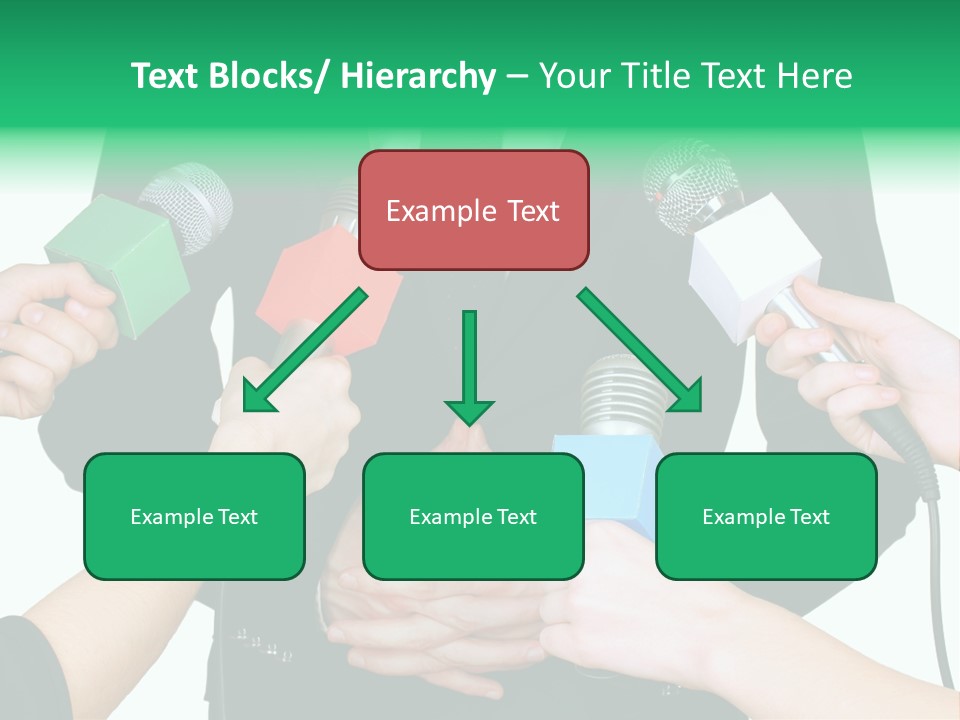 Broadcast Reportage Recording PowerPoint Template