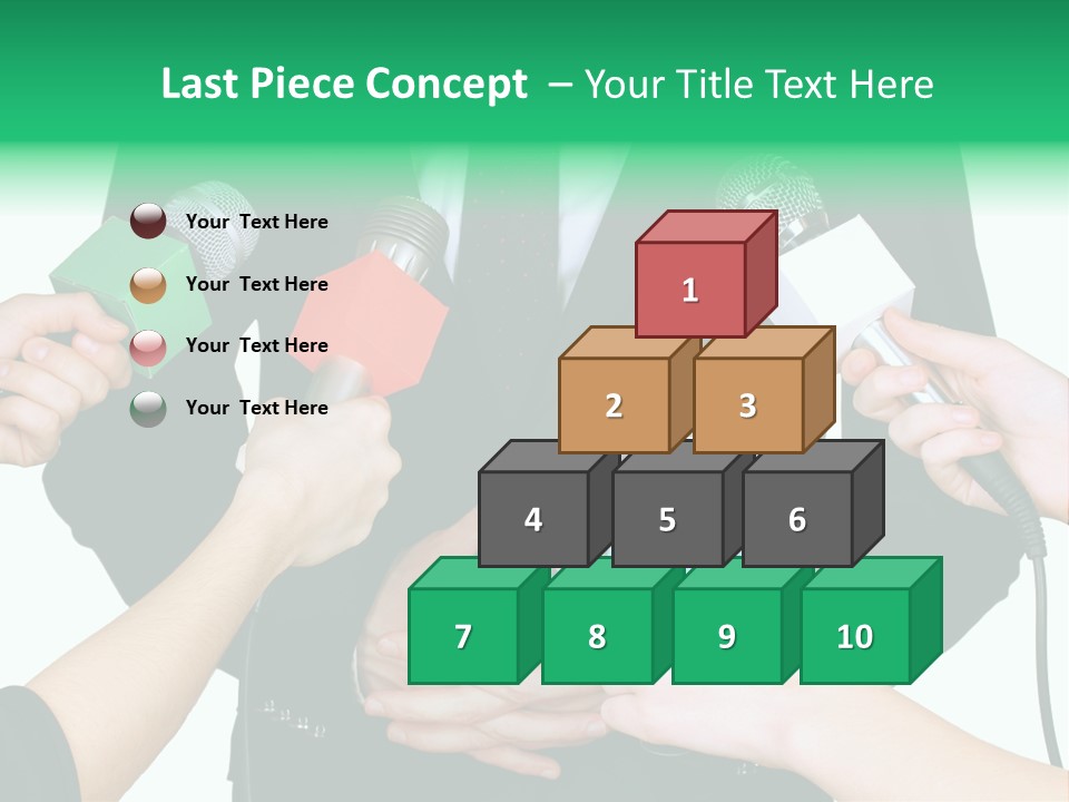 Broadcast Reportage Recording PowerPoint Template
