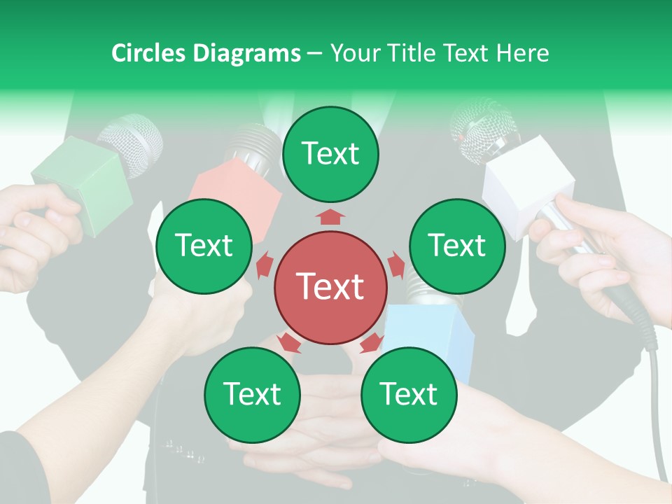 Broadcast Reportage Recording PowerPoint Template