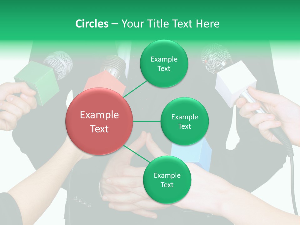 Broadcast Reportage Recording PowerPoint Template