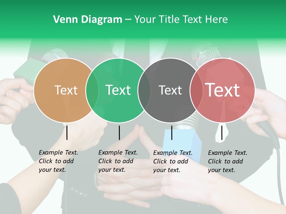 Broadcast Reportage Recording PowerPoint Template