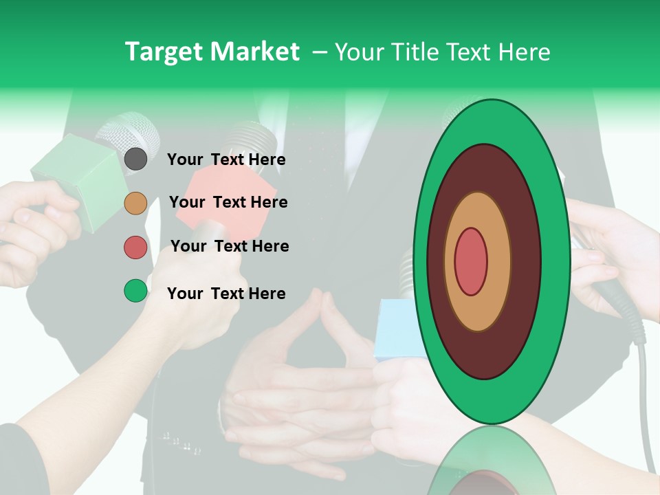 Broadcast Reportage Recording PowerPoint Template