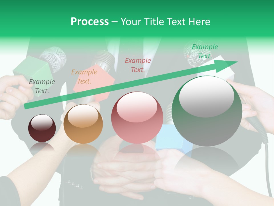 Broadcast Reportage Recording PowerPoint Template