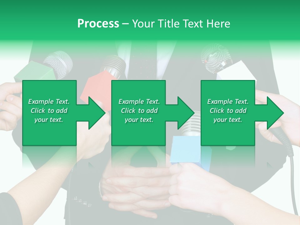 Broadcast Reportage Recording PowerPoint Template