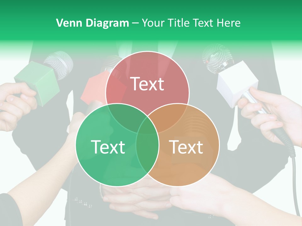 Broadcast Reportage Recording PowerPoint Template