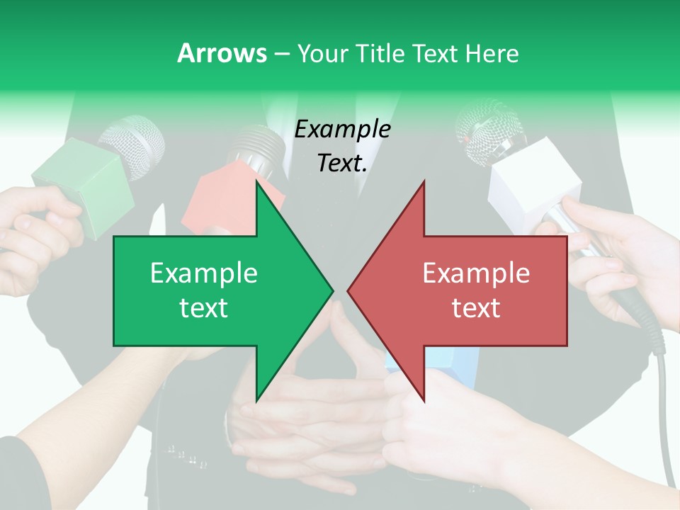 Broadcast Reportage Recording PowerPoint Template