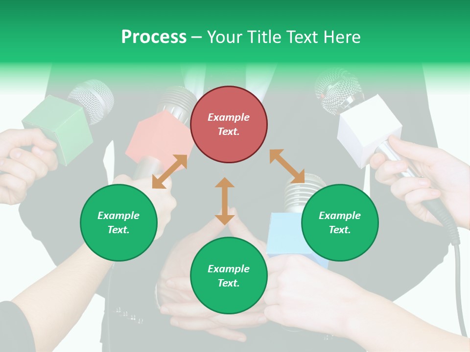 Broadcast Reportage Recording PowerPoint Template