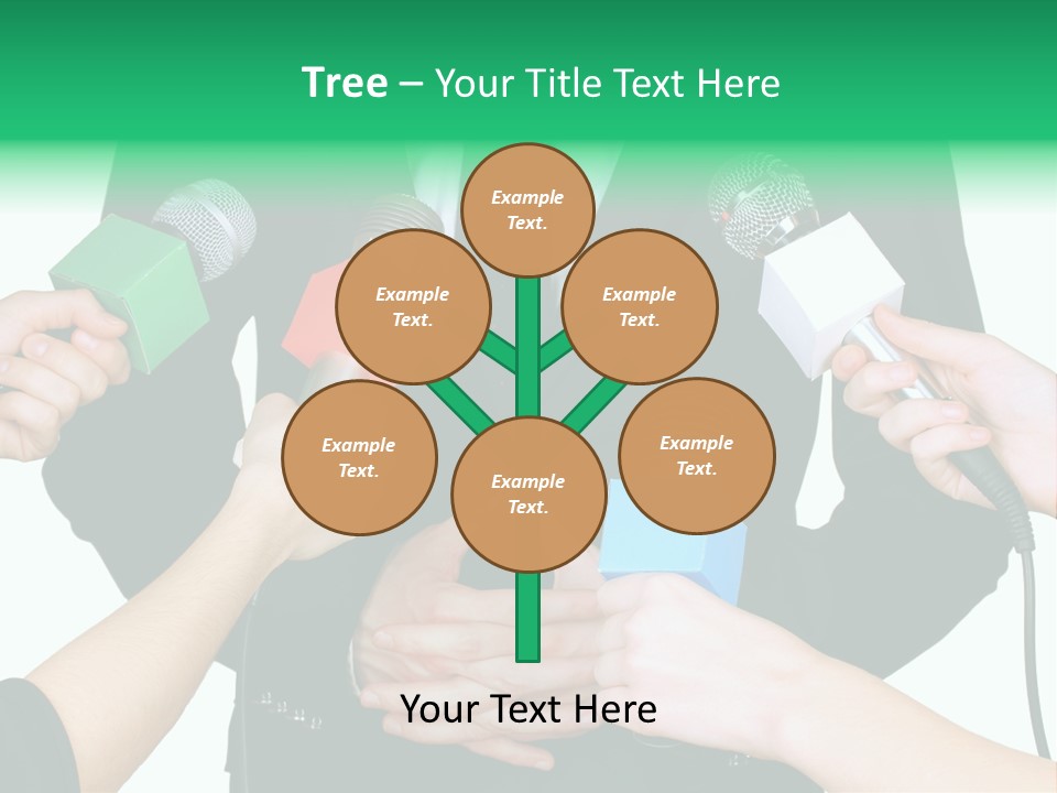 Broadcast Reportage Recording PowerPoint Template