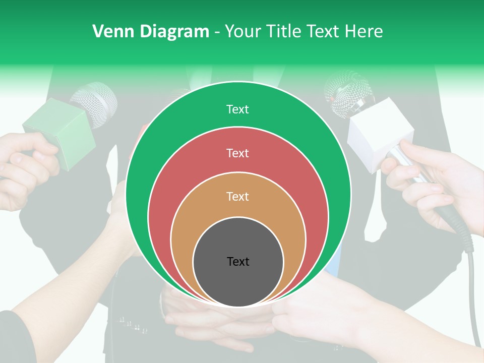 Broadcast Reportage Recording PowerPoint Template