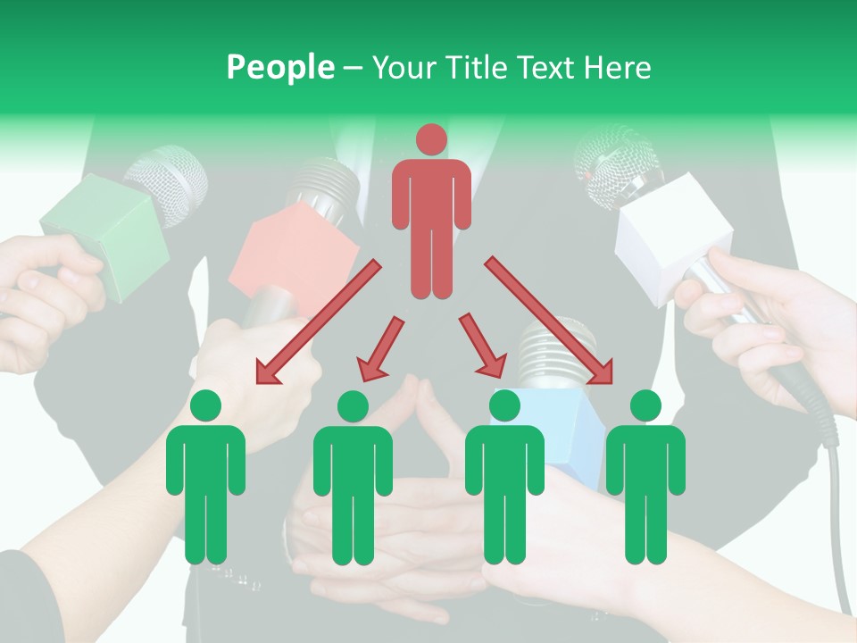 Broadcast Reportage Recording PowerPoint Template