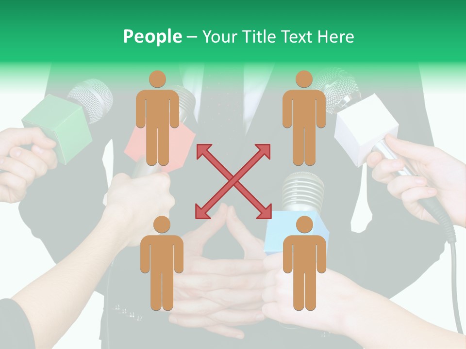 Broadcast Reportage Recording PowerPoint Template