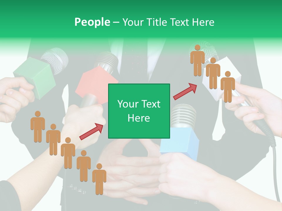 Broadcast Reportage Recording PowerPoint Template