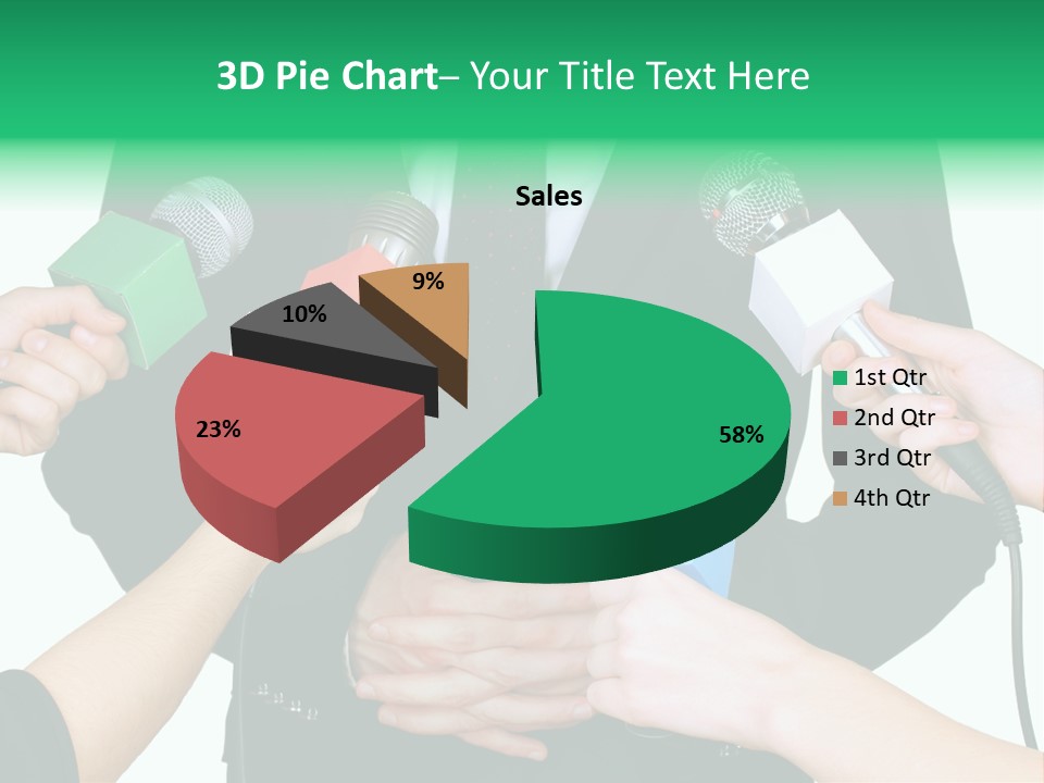 Broadcast Reportage Recording PowerPoint Template