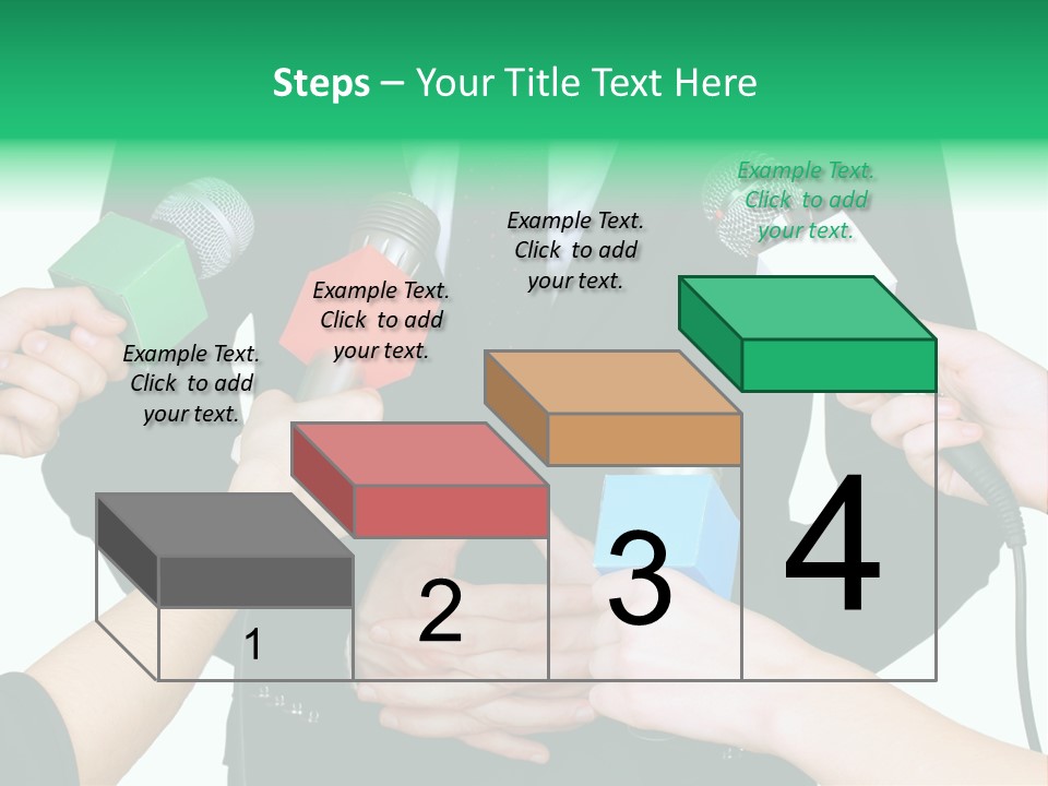Broadcast Reportage Recording PowerPoint Template
