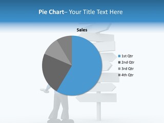 Abstract Puzzled Stand PowerPoint Template