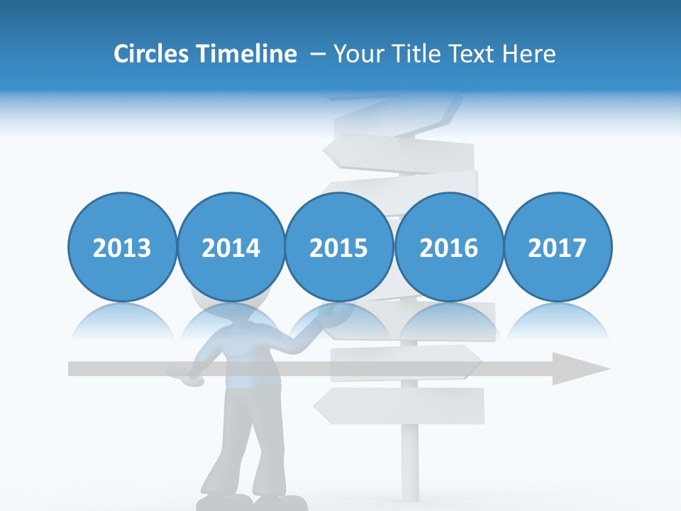 Abstract Puzzled Stand PowerPoint Template