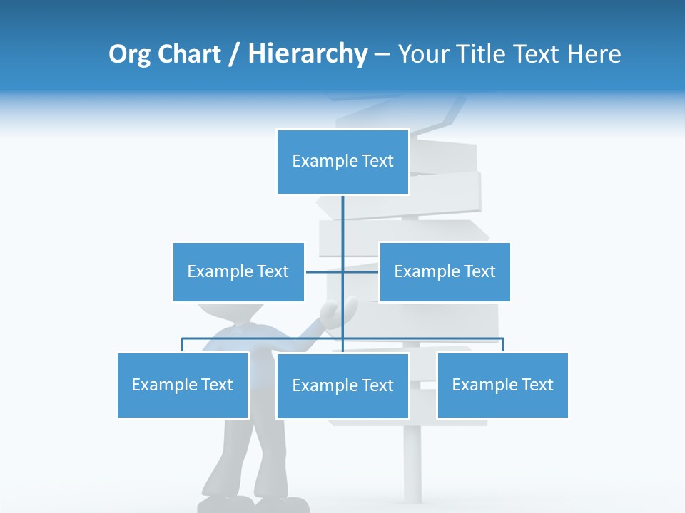 Abstract Puzzled Stand PowerPoint Template