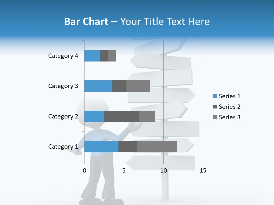 Abstract Puzzled Stand PowerPoint Template