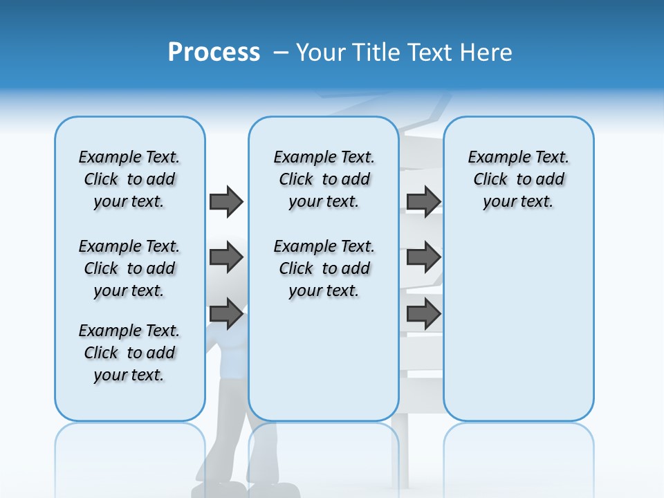 Abstract Puzzled Stand PowerPoint Template