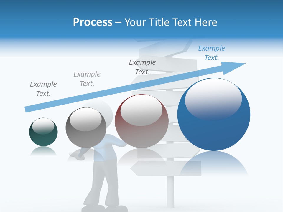 Abstract Puzzled Stand PowerPoint Template