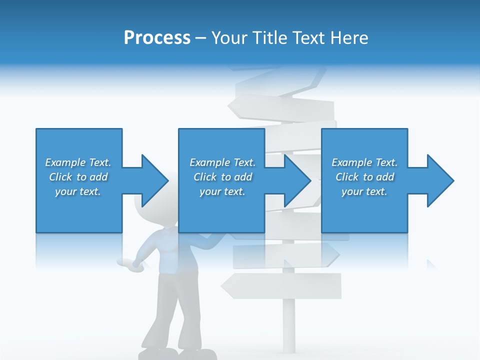 Abstract Puzzled Stand PowerPoint Template