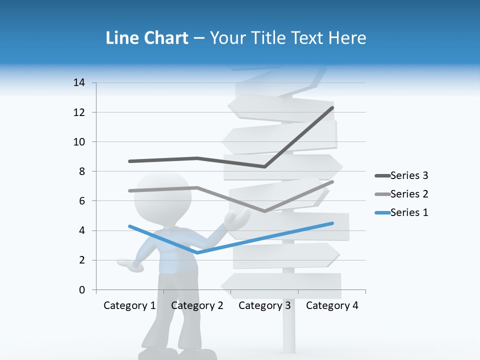 Abstract Puzzled Stand PowerPoint Template