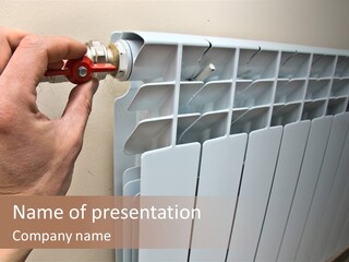 Heat Energy Room PowerPoint Template
