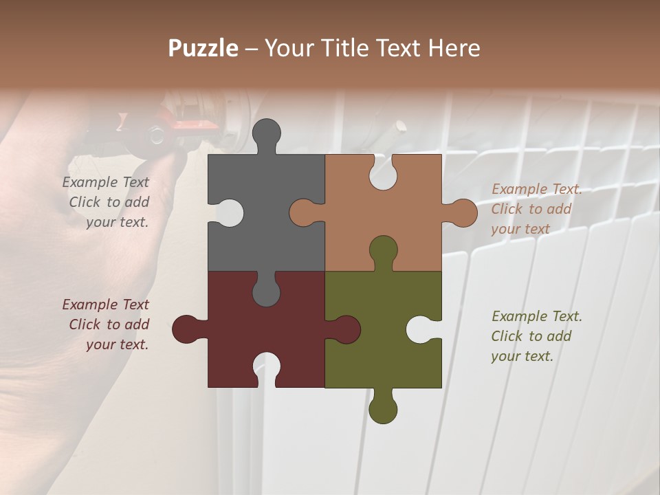 Heat Energy Room PowerPoint Template