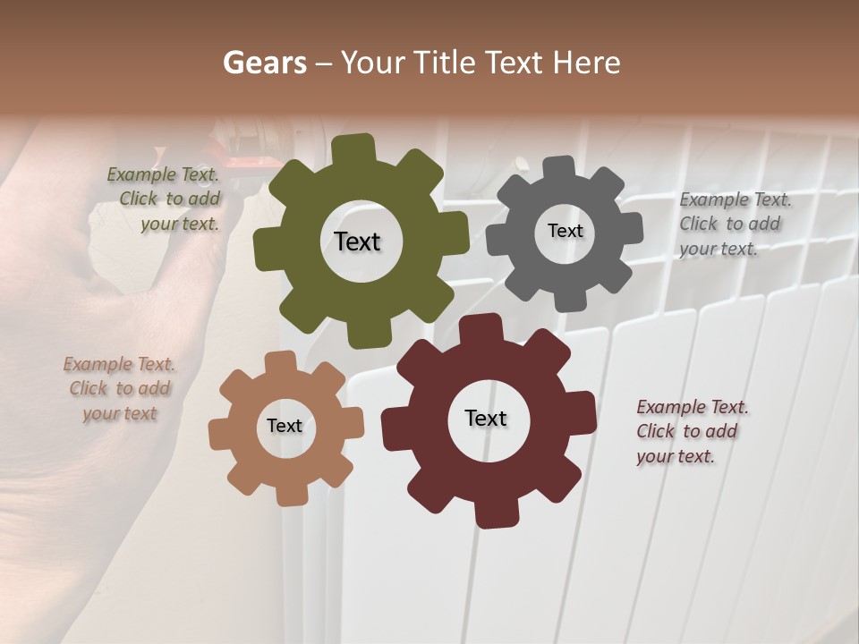 Heat Energy Room PowerPoint Template