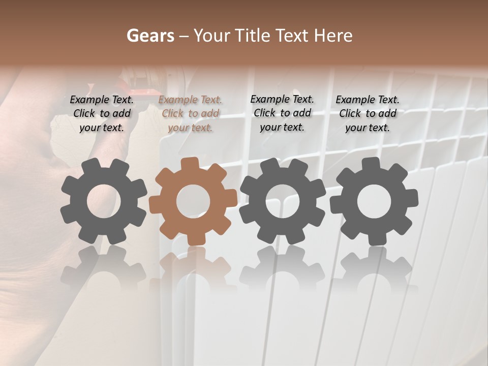 Heat Energy Room PowerPoint Template
