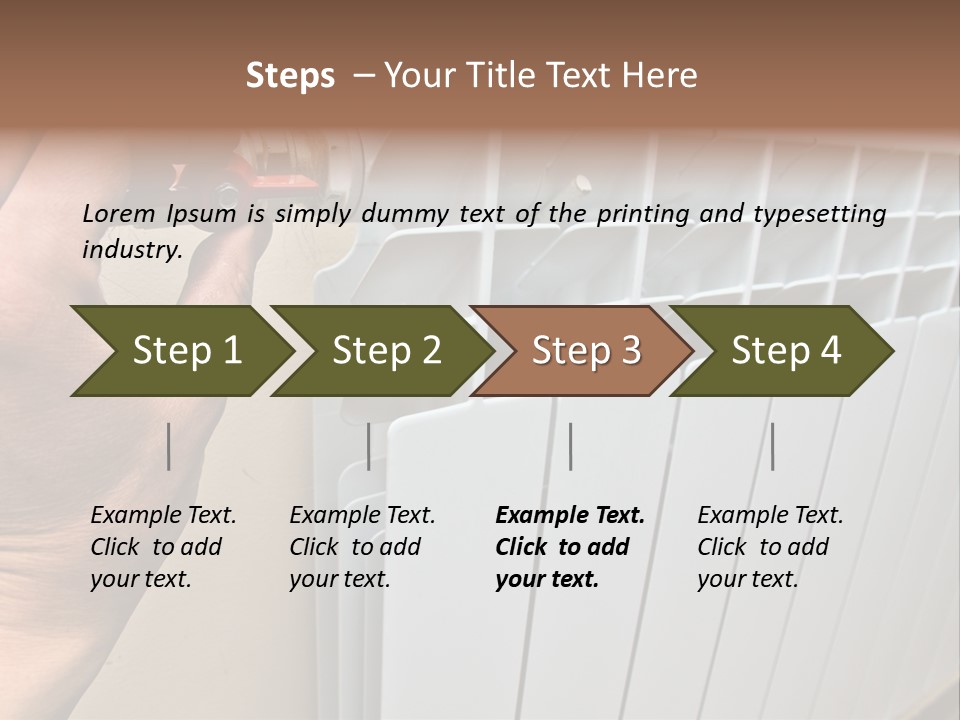 Heat Energy Room PowerPoint Template