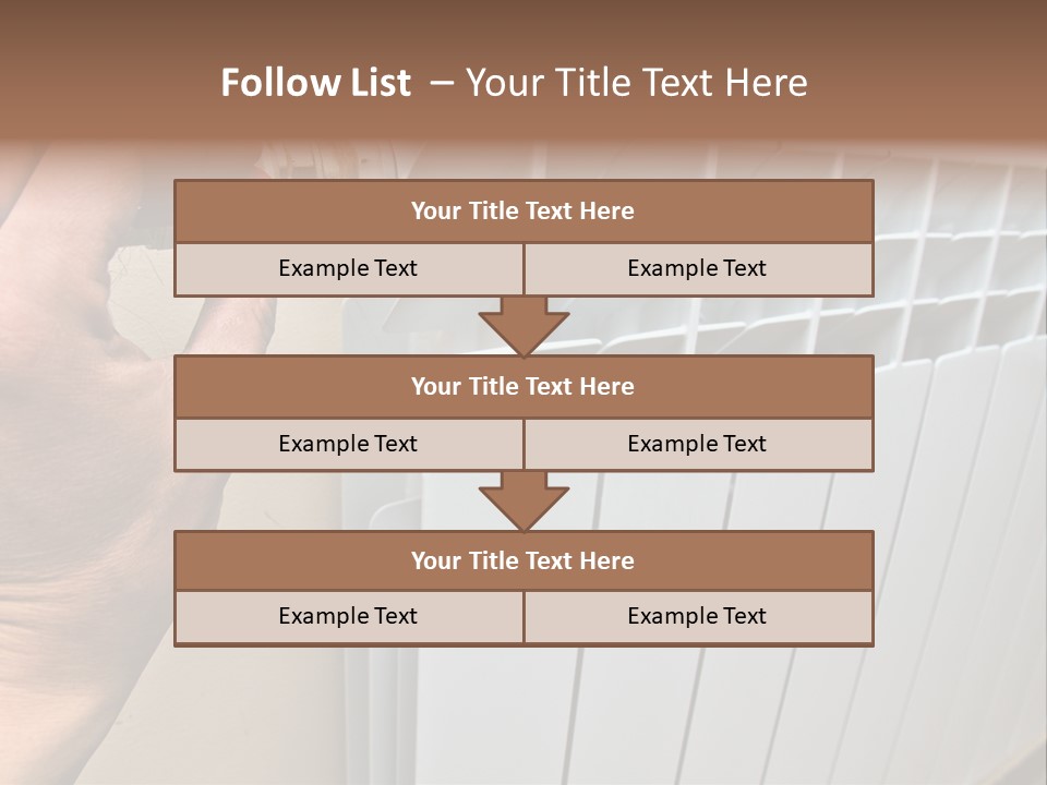 Heat Energy Room PowerPoint Template