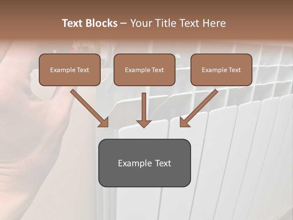 Heat Energy Room PowerPoint Template