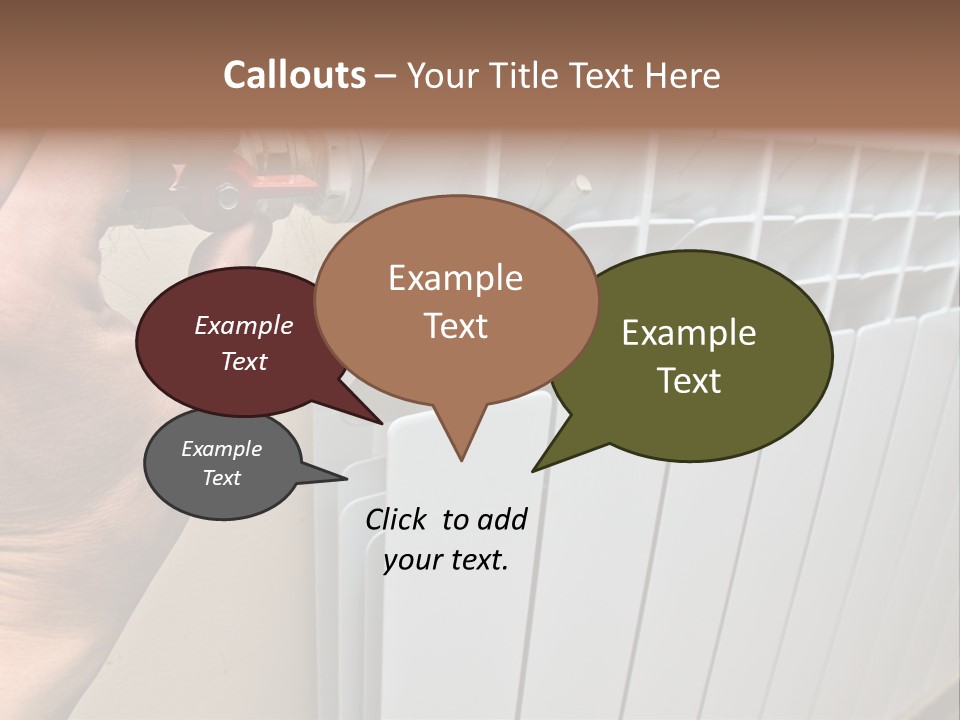 Heat Energy Room PowerPoint Template
