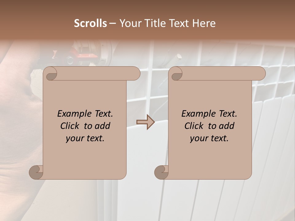 Heat Energy Room PowerPoint Template