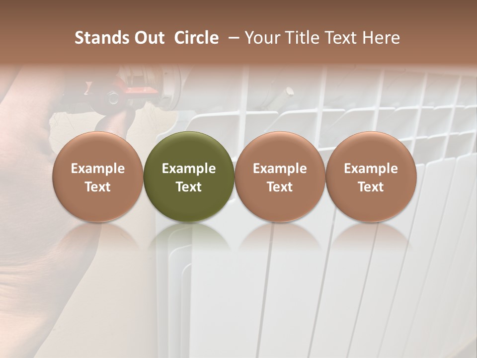 Heat Energy Room PowerPoint Template