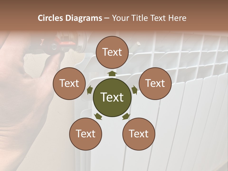 Heat Energy Room PowerPoint Template