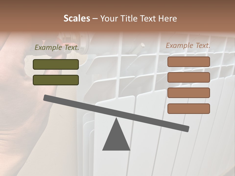 Heat Energy Room PowerPoint Template