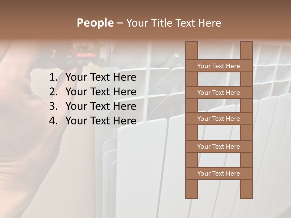 Heat Energy Room PowerPoint Template