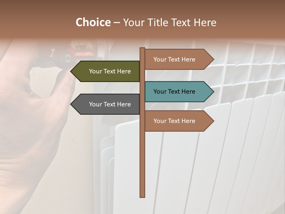 Heat Energy Room PowerPoint Template