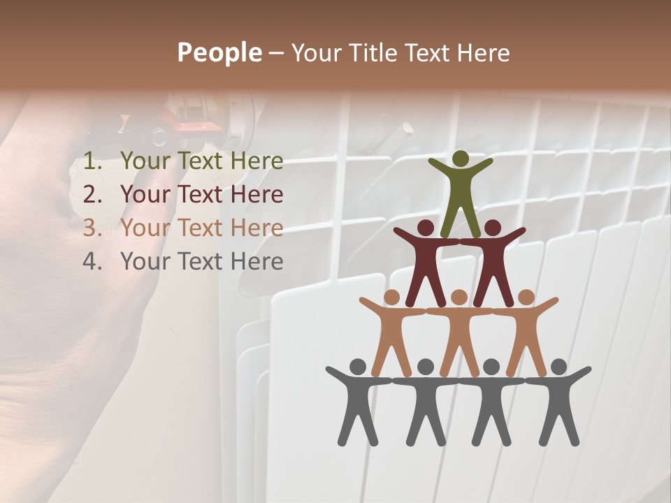 Heat Energy Room PowerPoint Template