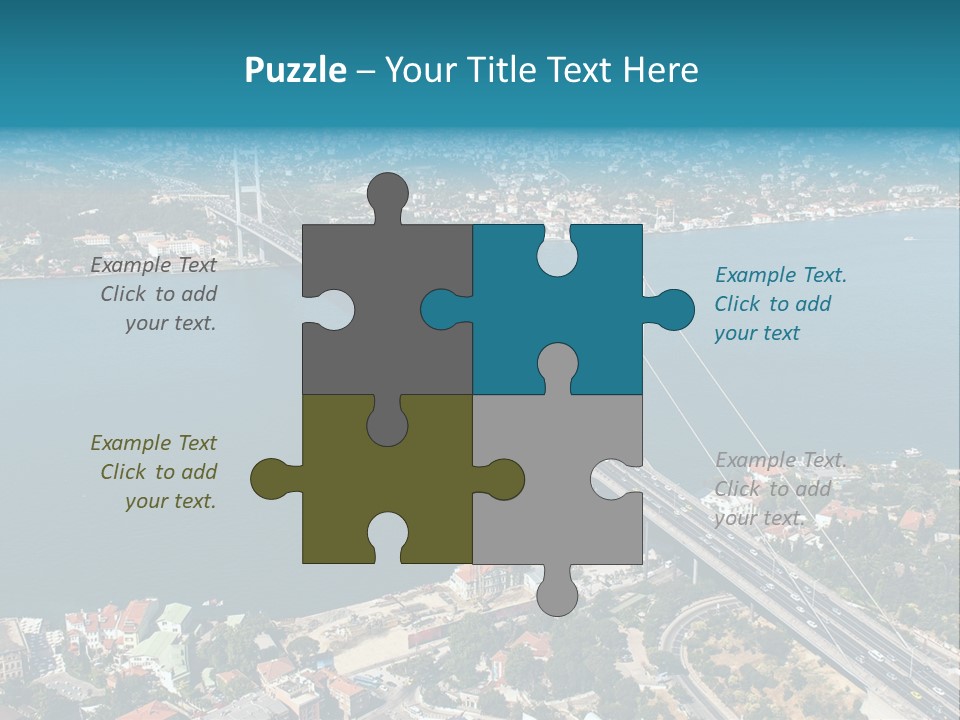 Blue Shine Enormous PowerPoint Template