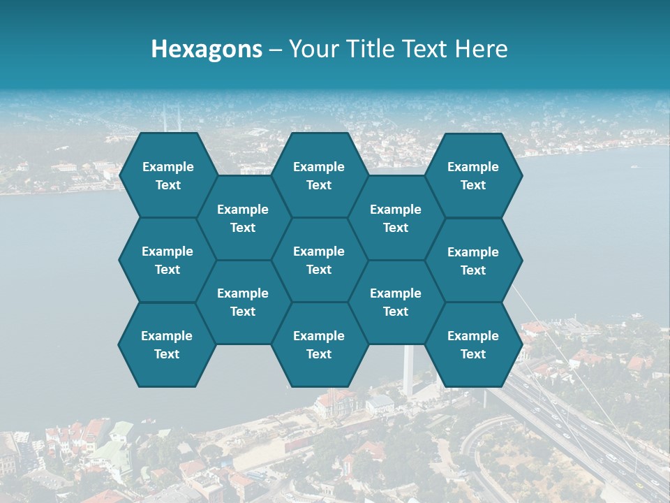 Blue Shine Enormous PowerPoint Template