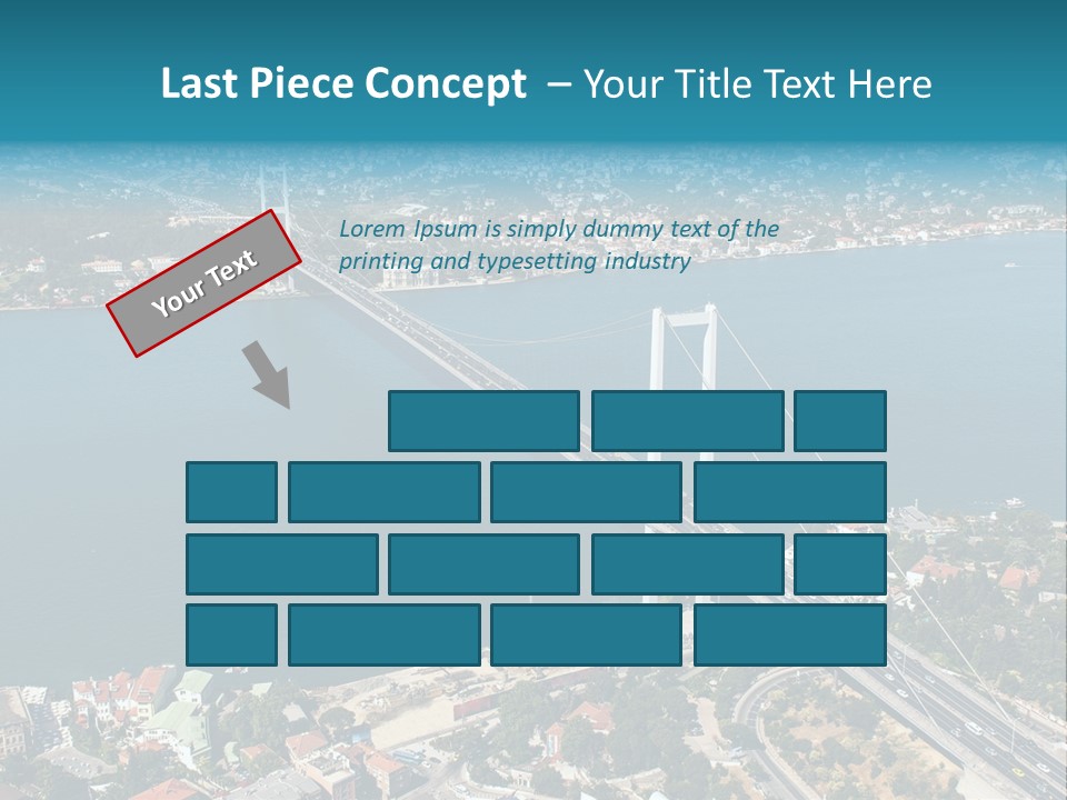 Blue Shine Enormous PowerPoint Template