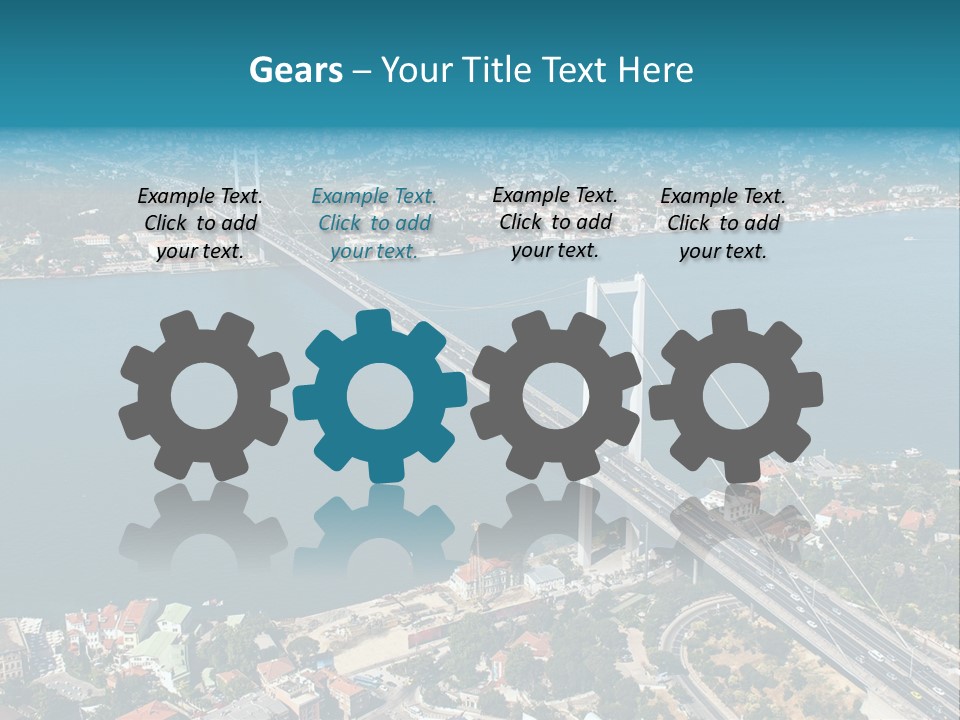 Blue Shine Enormous PowerPoint Template