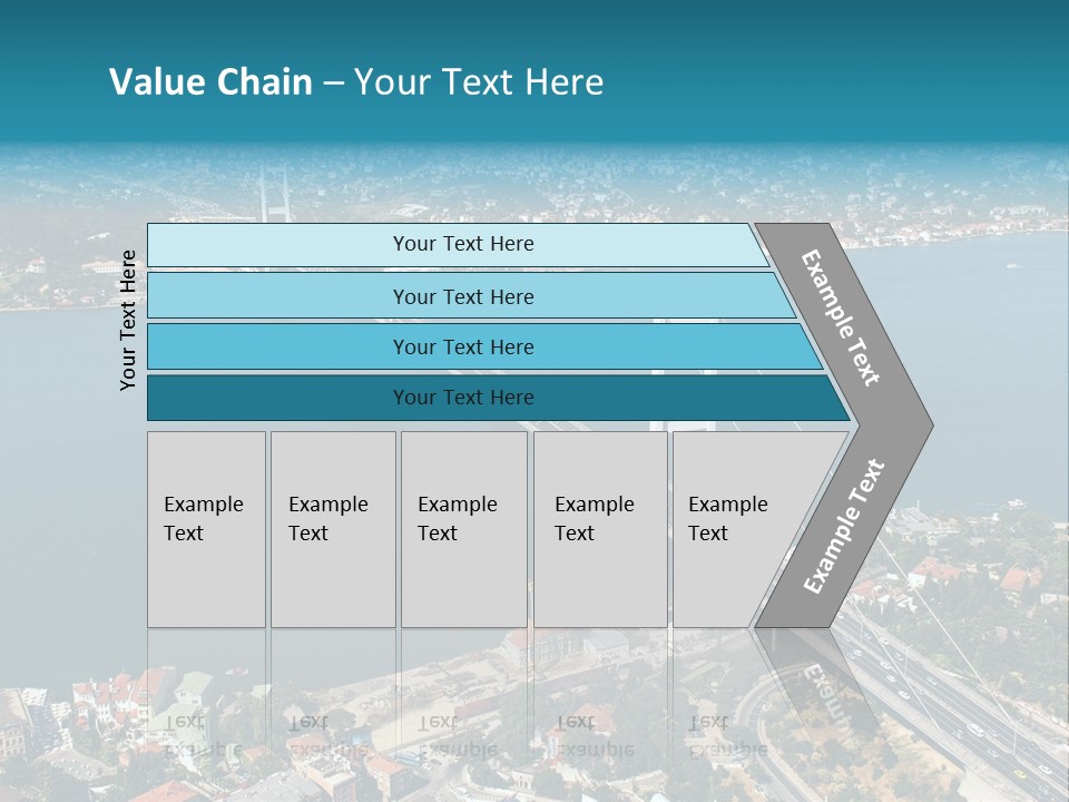 Blue Shine Enormous PowerPoint Template